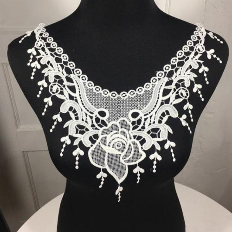 

Поддельный воротник женский вышитый воротник Поддельный воротник шарф, одежда, одежда, аксессуары для груди