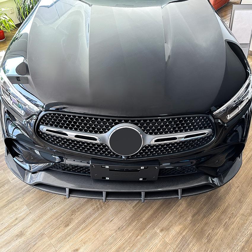 Front Bumper Lip Spoiler Diffuser Splitters Body Kit Aprons Cover Guard Trim For Mercedes-Benz GLC-Class X254 GLC260 300 2023+