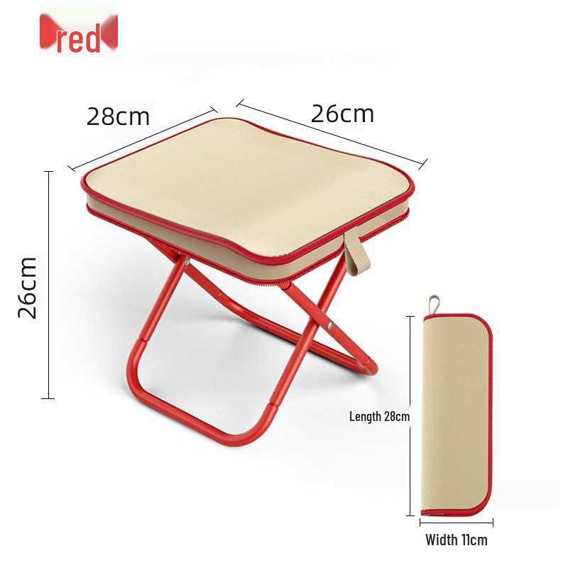 Compact Folding Outdoor Backpack Chair for Camping and Fishing