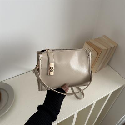 Square-shaped Hand-held Small Bag, Pillow Bag, Single-shoulder Cross-body Bag for The Armpit, Women's Bag