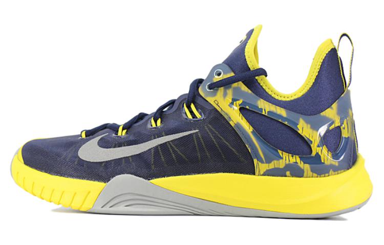 

Nike Hyperrev All Star 2015 Cushioning Slip Resistant Abrasion Resistant Low top Basketball Shoes Men s Blue Yellow 705371-407 41
