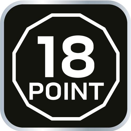 Ölfilterdeckel 86 mm, 18-zackig