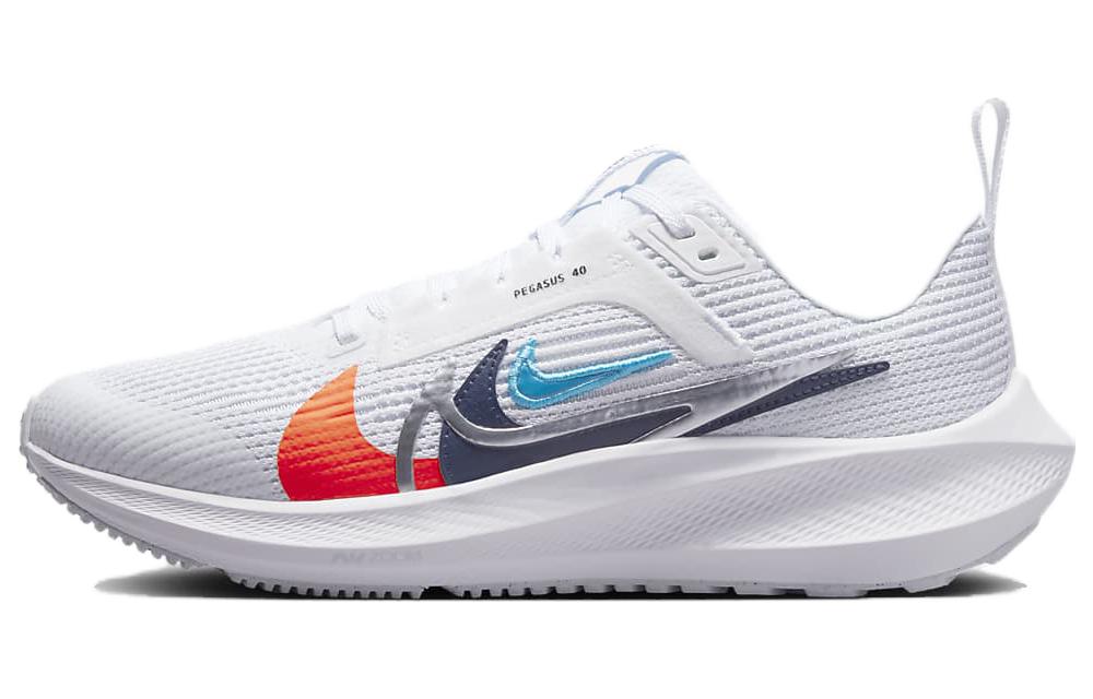 

Nike Air Zoom Pegasus 40 Comfortable Slip Resistant, Abrasion Resistant, Breathable Low top Kids Running Shoes FB8866-100 36