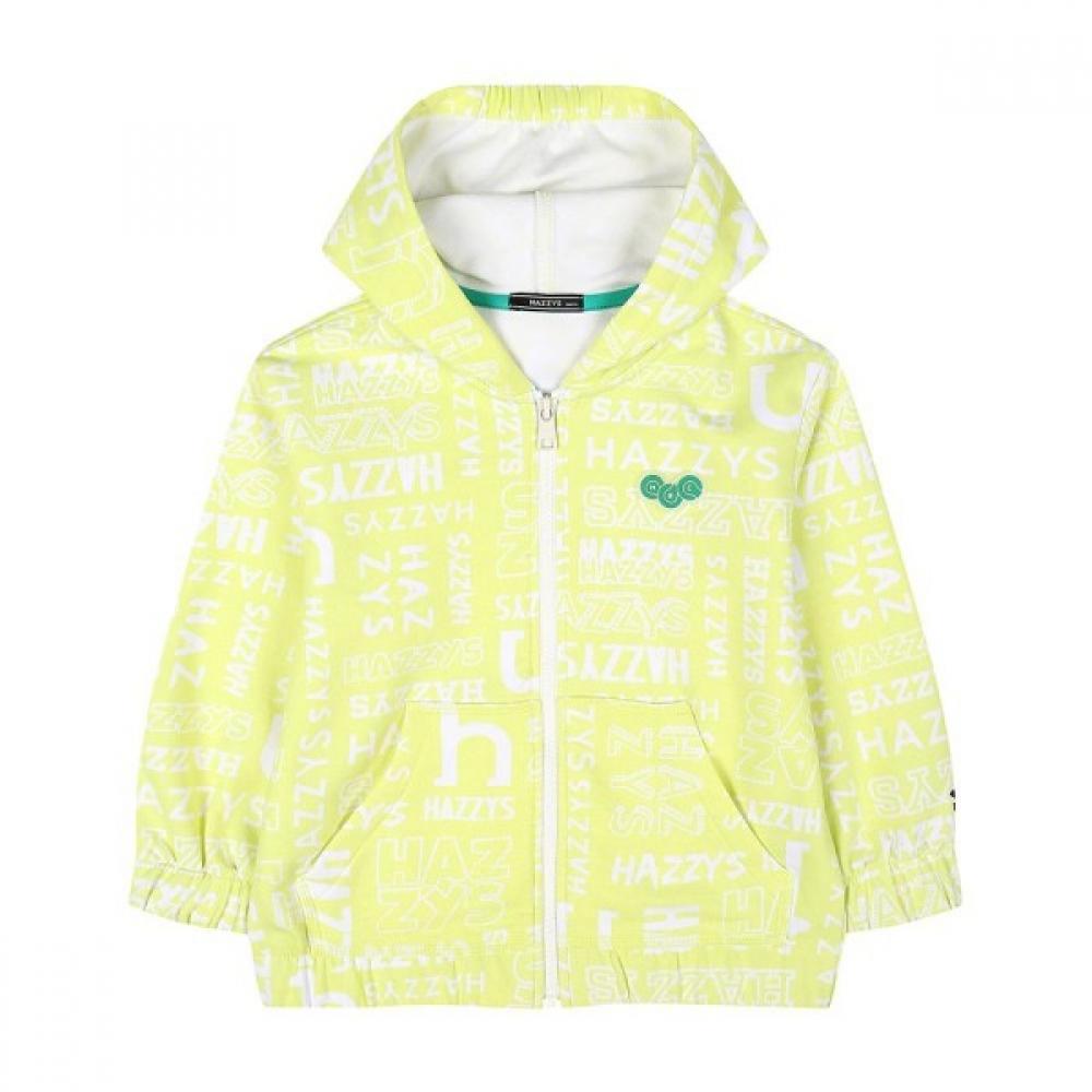 

[hedges Kids] Толстовка на молнии с буквенным принтом Hus23jd13m Ye 120