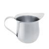 Lattiera in Acciaio Inossidabile Lattiera per Montare il Latte Brocca per Caffè Panna Espresso(60ml)