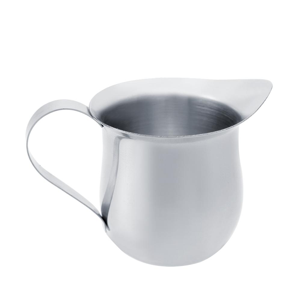 Lattiera in Acciaio Inossidabile Lattiera per Montare il Latte Brocca per Caffè Panna Espresso(60ml)