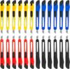 24 Pack Box Cutters Bulk (9mm Wide Blade Cutter) Utility Knife Retractable, Razor Knife Exacto Knife