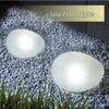 Outdoor Solar Pebble Garden Lights for Lawn and Courtyard