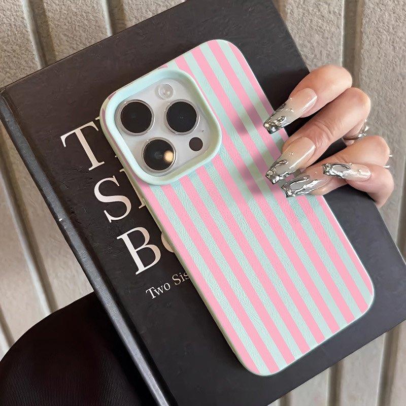 Colorful Striped Pattern Design Phone Case For IPhone 17 15 14 13 12 11 16 Pro Max Case 16E 15 Plus 17 Air Silicone Soft Cover