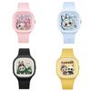 Stylish Cartoon Labubu Silicone Quartz Watch For Students And All Ages