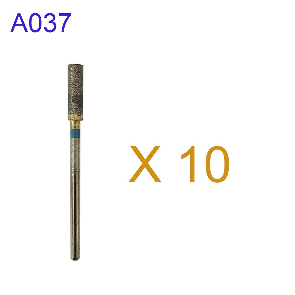 10 Pcs/Box Dental Hp Sintered Diamond Burs Kit Universal Dental Dentistry Burs Cutting Drills Dentist Lab Material Steel Prepare