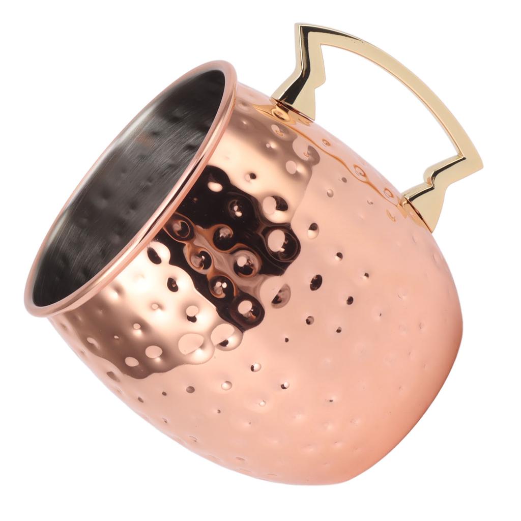 Moscow Mule Mug 600ml Capacity Stainless Steel Beer Cocktail Cup Drink Mug for Home Bar
