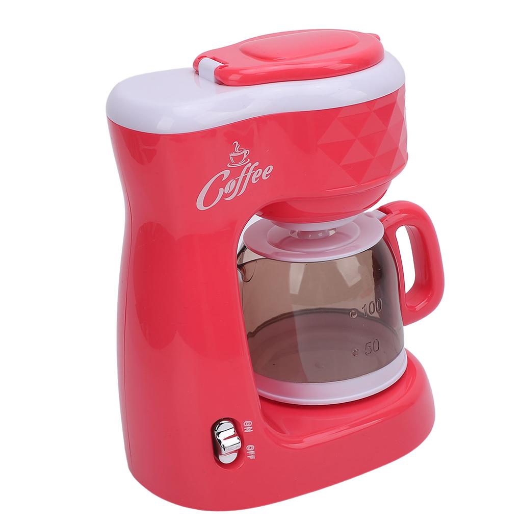 Coffee Maker Machine Toy Realistic Pretend Role Playing Coffee Maker Playset Kids Play Kitchen Toys