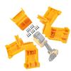 5Pcs Battery Holder Wall Mount Battery Dock Holder For Power Tool Holder Bracket Fixing Protector For Battery Fixing