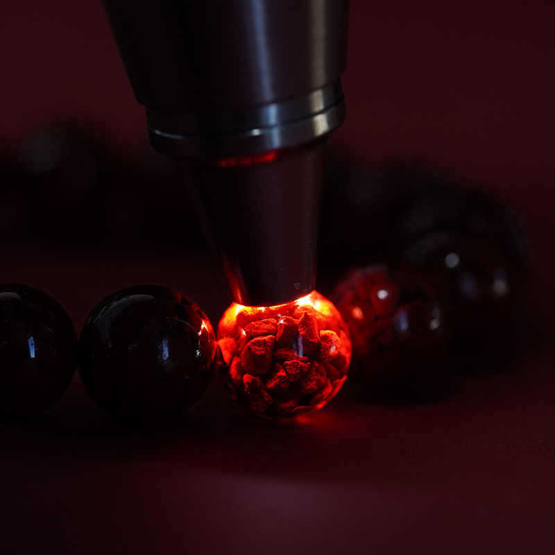 Natural Crystal Cinnabar Bracelet for Personal Protection S Three-in-one and Six-in-one Bracelet Can Be Quickly Adjusted