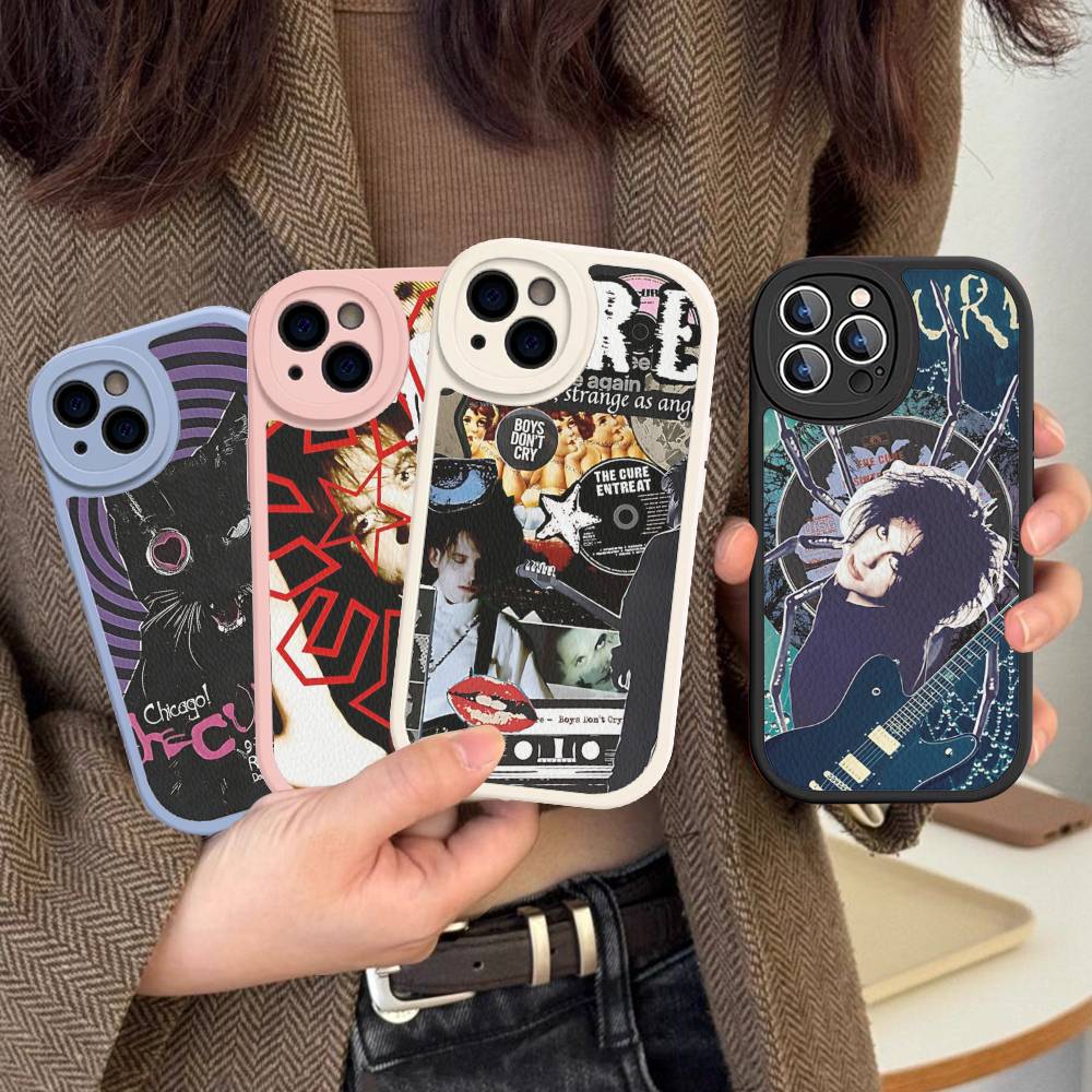 Hot Classic Rock The C-CureS Band Phone Case Hard Leather For IPhone 14 13 16 Mini 15 14 11 12 Pro Max Plus Fundas