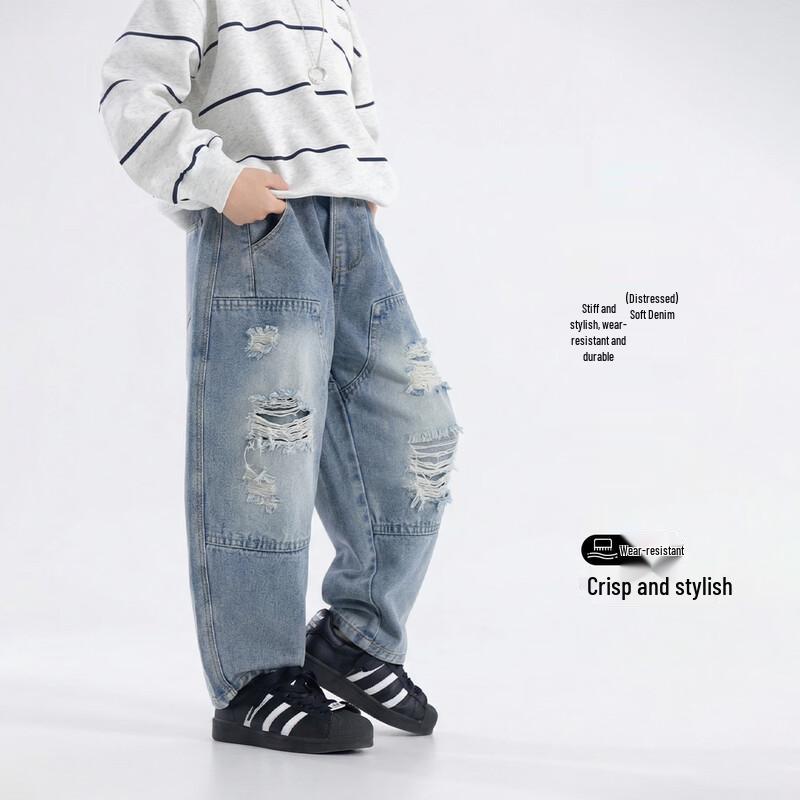 

Boys Spring Autumn Cotton Comfortable Denim Jeans 120