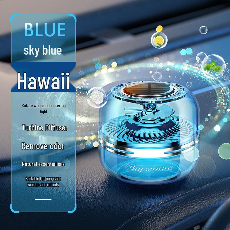 2025 Solar Car Aromatherapy Perfume - Elegant Men's Car Interior Ornament with Subtle Fragrance