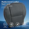 GXARTS Front Driver Side Bottom Perforated Leather Seat Cover Black Replacement Compatible with Subaru Forester 2014 2015 2016