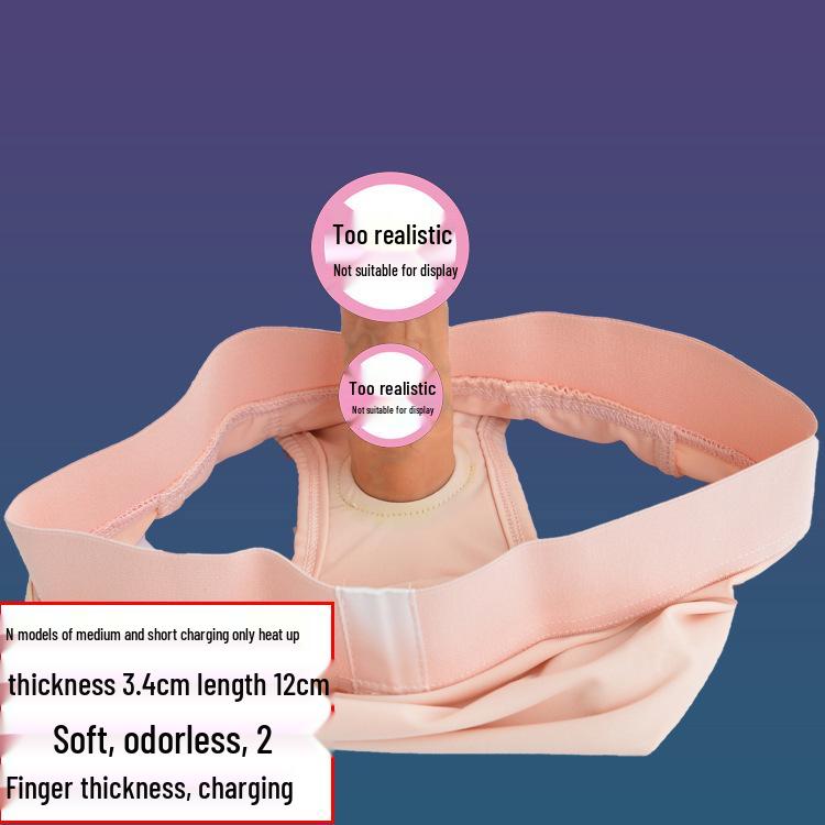 Moteriškos nešiojamos itin didelės vibratorinės kelnaitės-dildės, skirtos diskretiškam naudojimui lauke