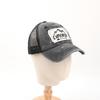 Breathable Embroidered Letter Mesh Cap With Adjustable Fit For Outdoor Sun Protection