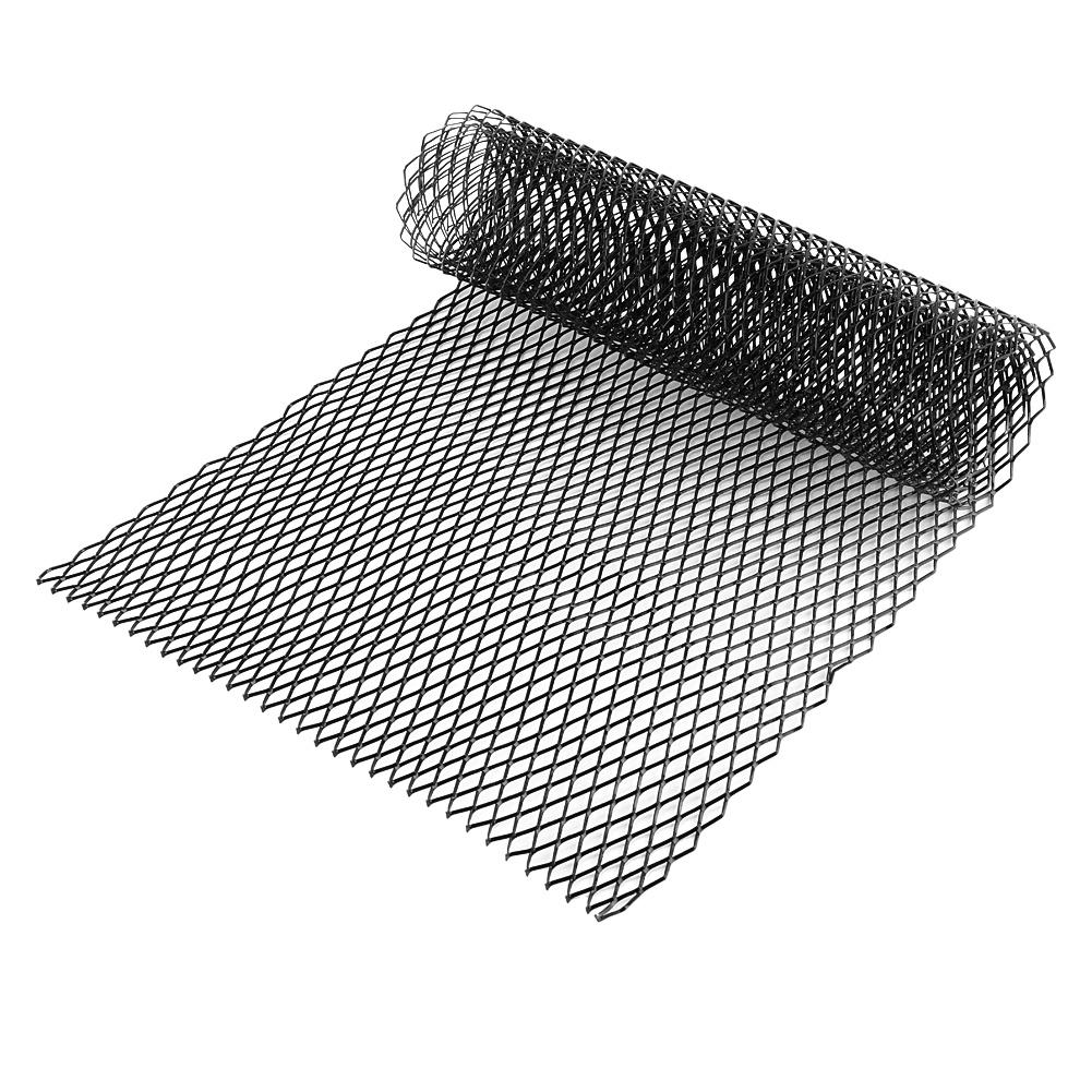 10x20mm Aluminum Alloy Car Grille Mesh Net Grid Body Bumper Rhombic Grill Universal
