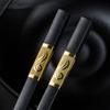 Alloy Chopsticks Jinfu High Temperature Non-slip Chopsticks Hotel Hotel Restaurant Home Kitchen Tableware Chopsticks