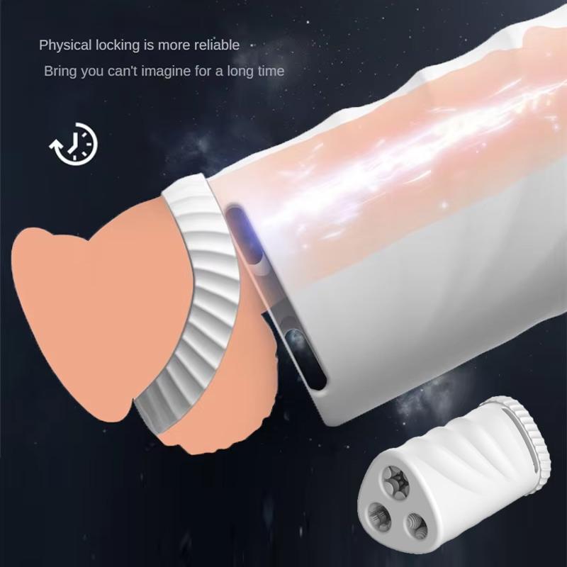 3 Hole Design Male Masturbator Cup Soft Pussy Sex Toys Adult Endurance Exercise Sex Products Vacuum Pocket Cup for Men