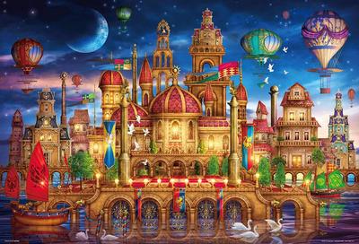 In Beverly 1000 Piece Jigsaw Puzzle Floating Palace X [Made Japan] (49 72cm) 31-506