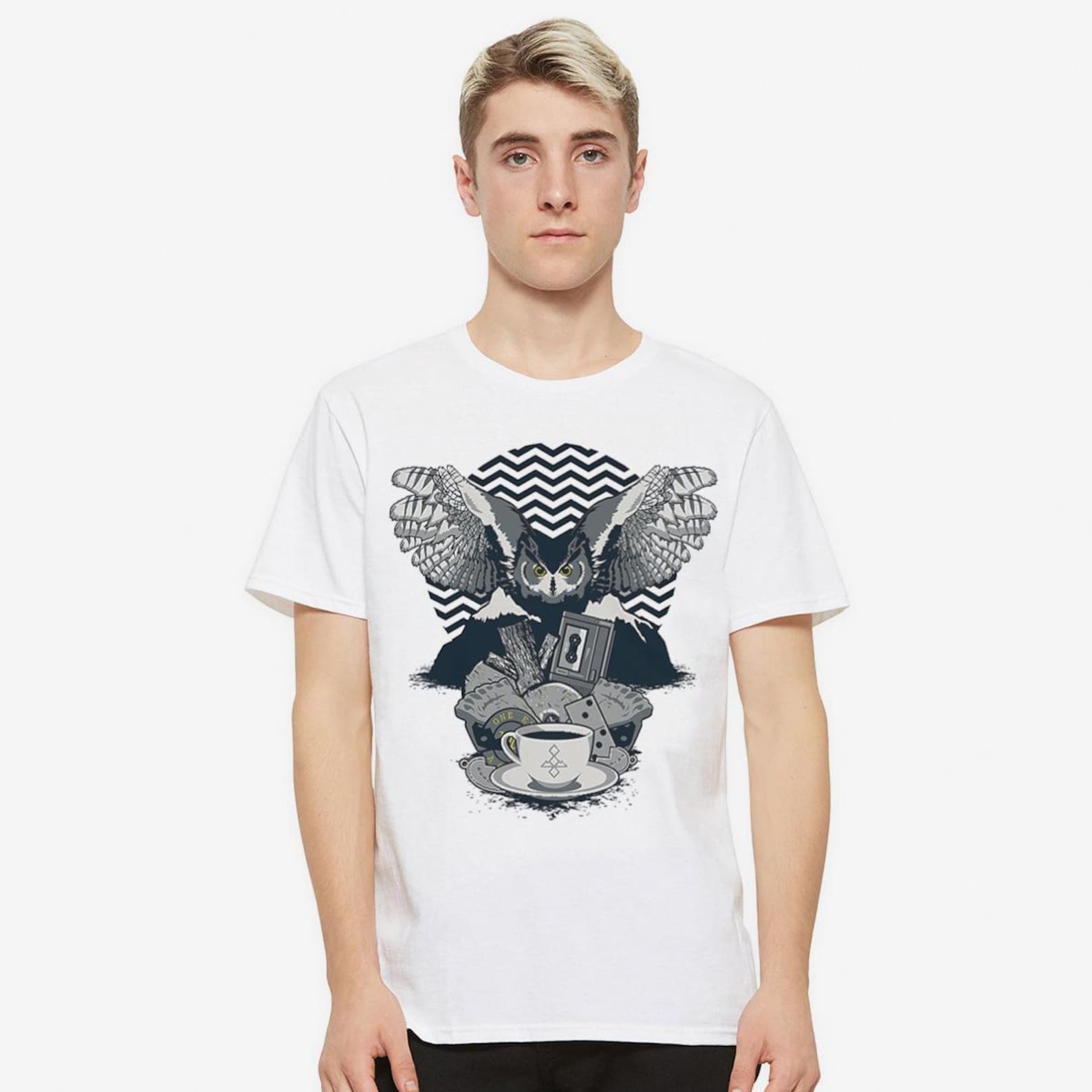 Twin Peaks Graphic T-Shirt, Men s and Women s Sizes 4XL