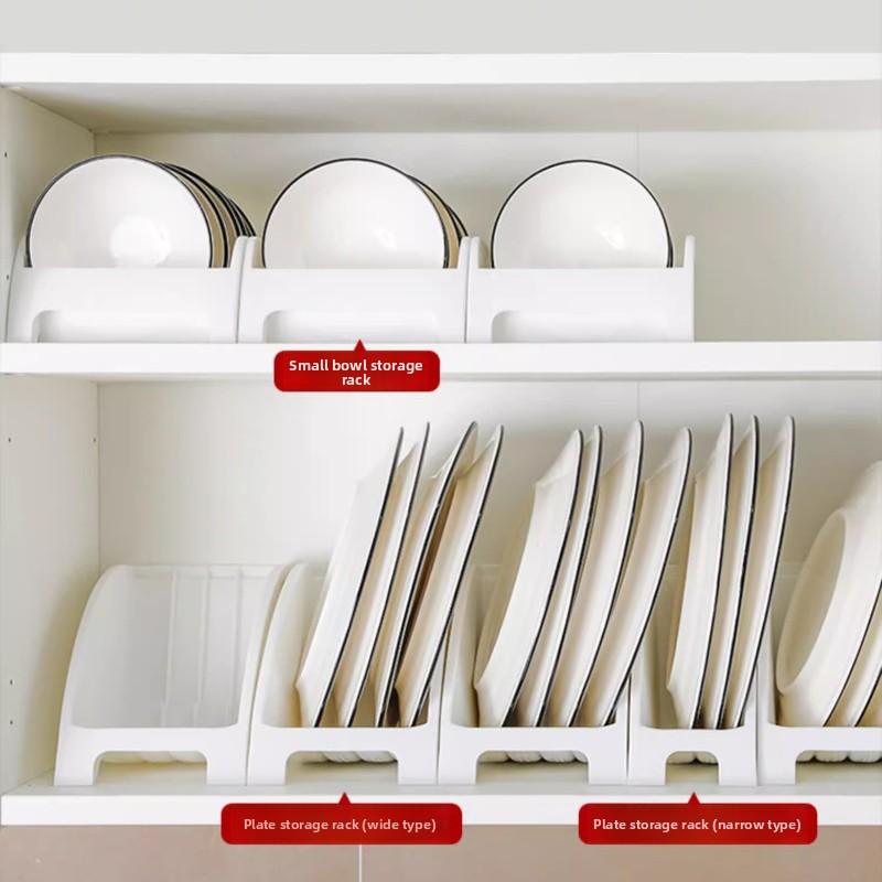 1pc Dish Drain Rack Dinnerware Storage Organizer Cabinet Shelves Bowl Cup Rack Multifunctional Organizer Kitchen Supplies Holder