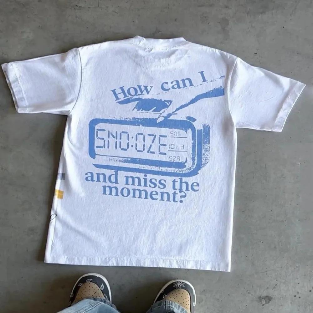 GLYDE 2000s Vintage Casual Print Y2k Short Sleeve O-Neck Streetwear Harajuku Gothic Tee Crop Top Women's Men Clothes