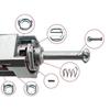 For BMW E46 323i 325i 328i 330i 1998-2006 7pcs/set Door Lock Cylinder Repair Kit Metal 51-21-8-244-049 51217019973