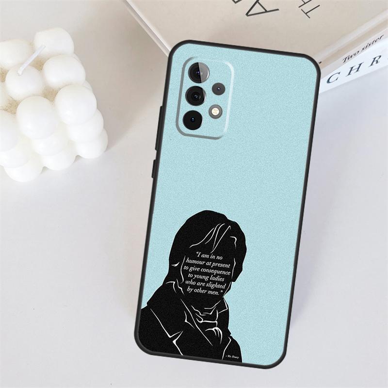 Pride And Prejudice Jane Austen For Samsung Galaxy A22 A32 A52 A54 A14 A16 A26 A36 A56 A55 A35 A05 A06 A15 A53 A33 A13 Case