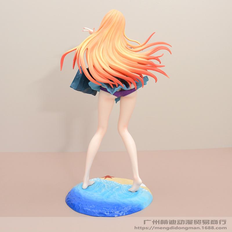 My Dress-Up Darling Marin Kitagawa Beach Ver. Anime Figure Cute Bishoujo Collectible Model Desktop Decor Gift for Fans