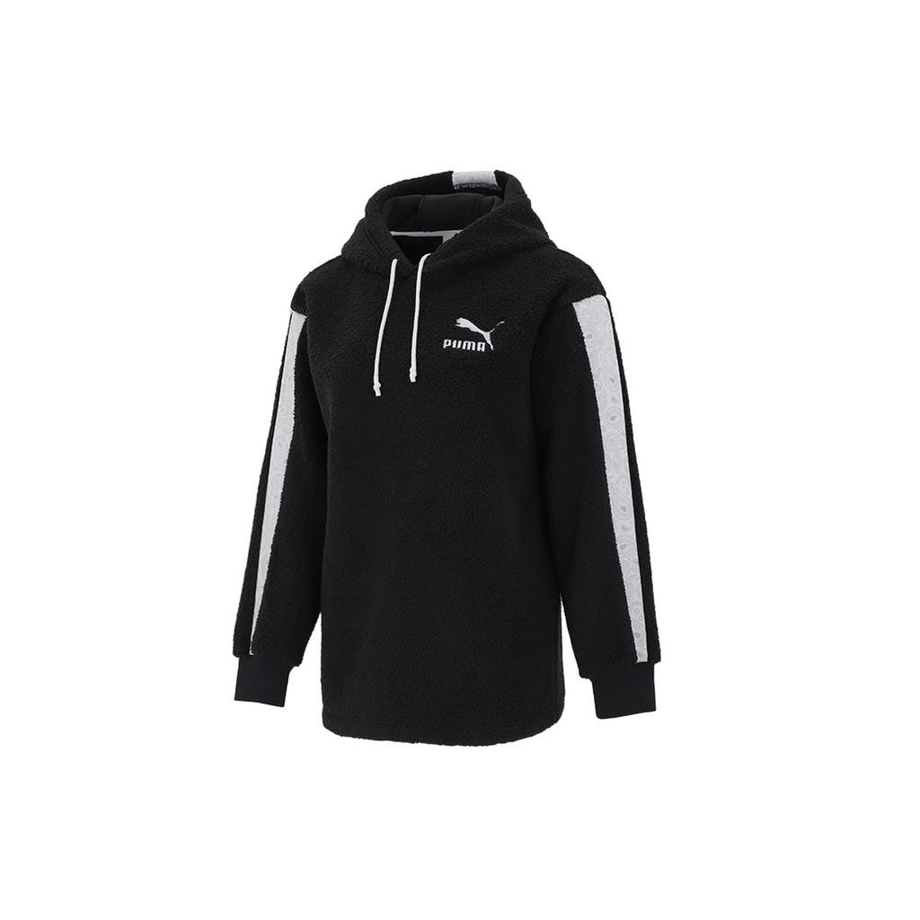 PUMA Sweatshirts Women's Black Hooded Moderate Regular 534985-01