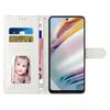 For Samsung Galaxy A25 5G (Global) (161.0 X 76.5 X 8.3mm) PU Leather Pattern Printing Phone Case Stand Flip Wallet Cover with Strap