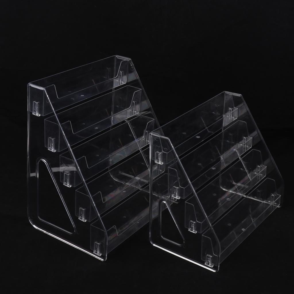 1 Set Acryl Multi-Laags Lippenstift Organizer 3/4/5 Lagen Verhoogde Make-up Opberg Organizer Nagellak Parfum Display Stand