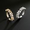 Exquisite Women's Adjustable Geometric Zirconia Ring