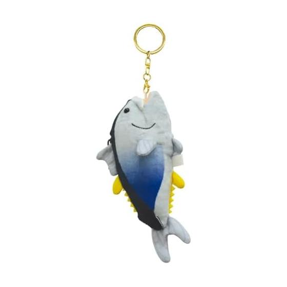 Yamani Sea Creatures Mascot Tuna with Zipper Approx. H16 x W7 x D7.5cm 11559