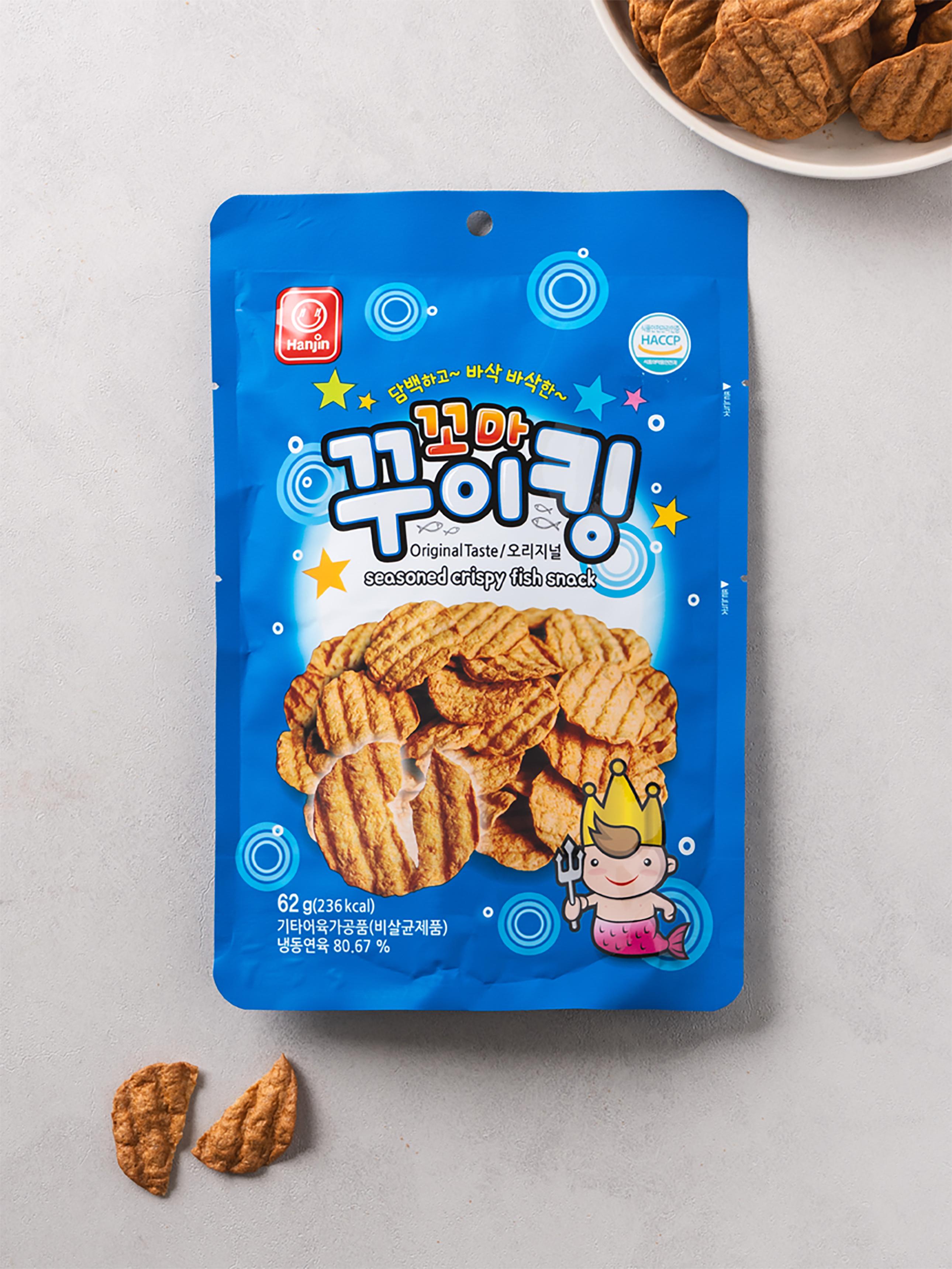 Mini Kkui King Original Grilled Fish Snack 62g 1ea