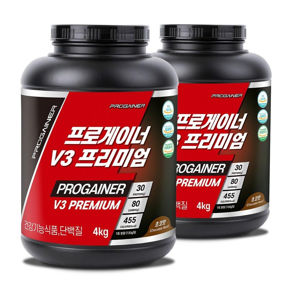 ProGainer V3 Premium Chocolate Flavor Body Muscle Bulking Gainer 4kg 2 Pcs Ingredients: May Be Subject To Change At the | 4kg 2 Pcs