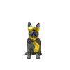 Minimalist Colorful Tie Dog Ornaments Living Fine Room Entrance Desk Resin Crafts Home Use Decoration Supplies Durable
