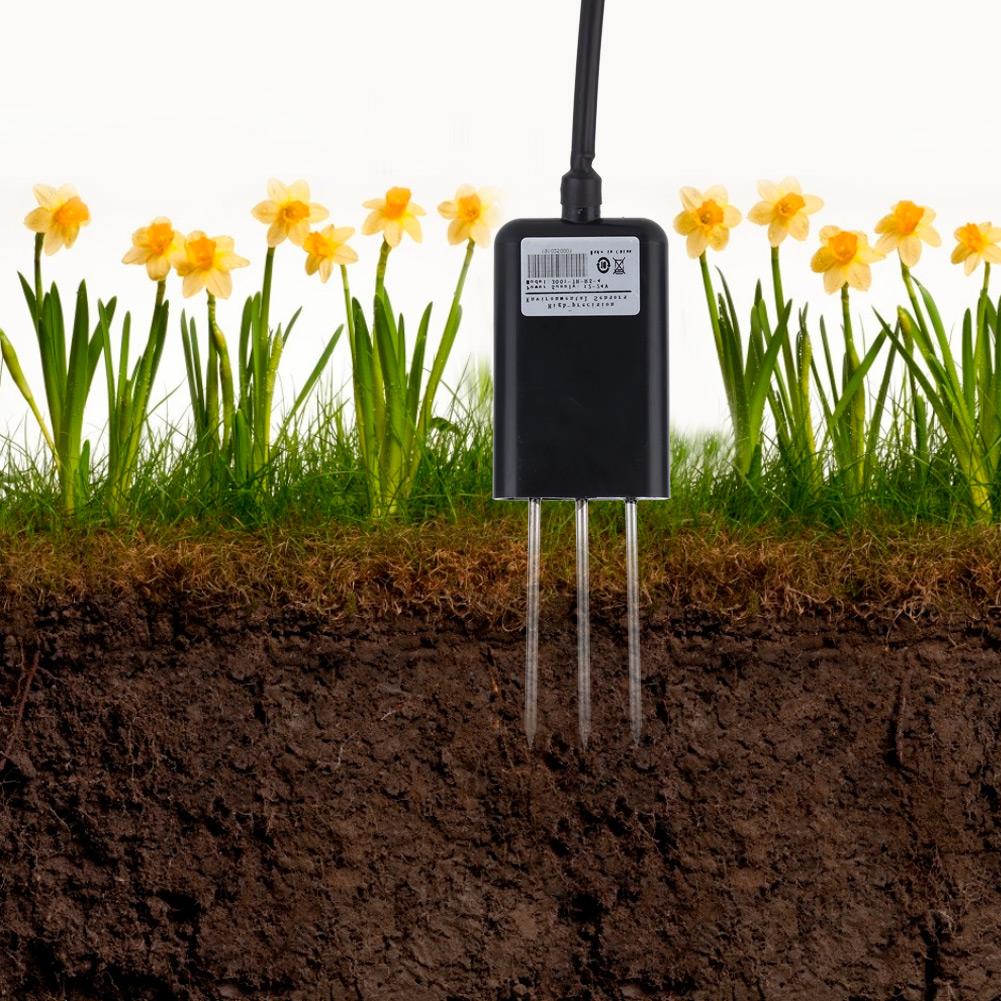 Transmițător Senzor de Umiditate a Solului, Temperatură, CE, de Înaltă Precizie, Rezistent la Apă, Detector Tester de Fertilitate a Solului