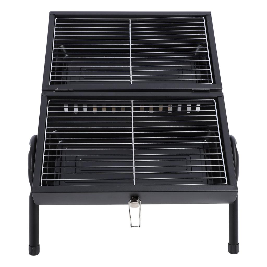 Charcoal Grill Portable Double Sided Chimney Stove Portable Barbecue Grill for Outdoor