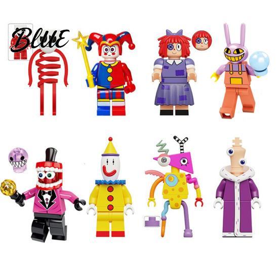 Collectible Anime Figure 8Pcs Cartoon Circus Character Figure PVC Animation Inspired Model Ornament Desk Decoration for Home Office Gift Fans