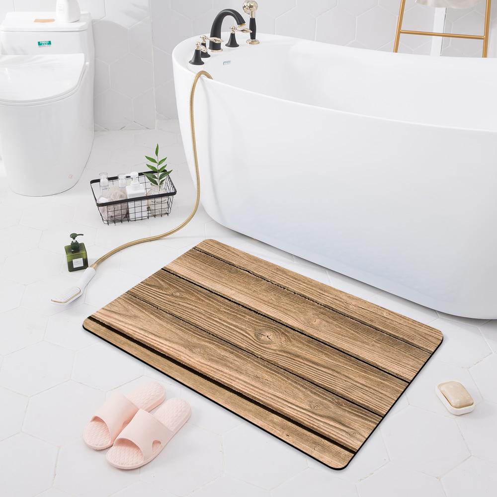Modern Non-slip Absorbent Mat Decoration Bedroom Door Mat Kitchen Floor Mat Bathroom Shower Rug