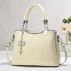 Chic Stone Pattern Handbag Stylish Versatile Mom Tote Bag With Spacious Design