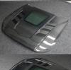 Ford Mustang 18-23 Transparent Carbon Fiber Hood Cover