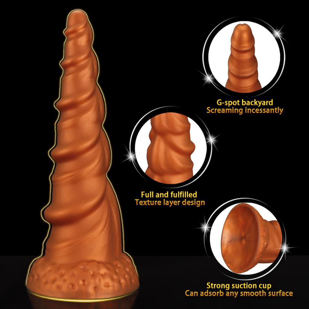 Tekutý silikon Obrovské dildo Masturbátor Anální kolík Sexuální hračka Pěstování Realistický penis Velký pták Strap on Kohout